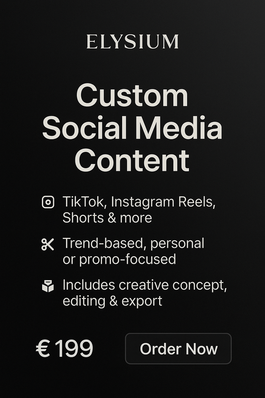 Custom Social Media Content
